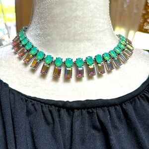 Vintage J Crew Rhinestone Necklace - Excellent Condition